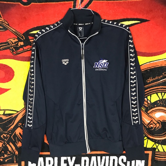 Arena NSU University Full Zip Sweater Navy Medium - Picture 2 of 5